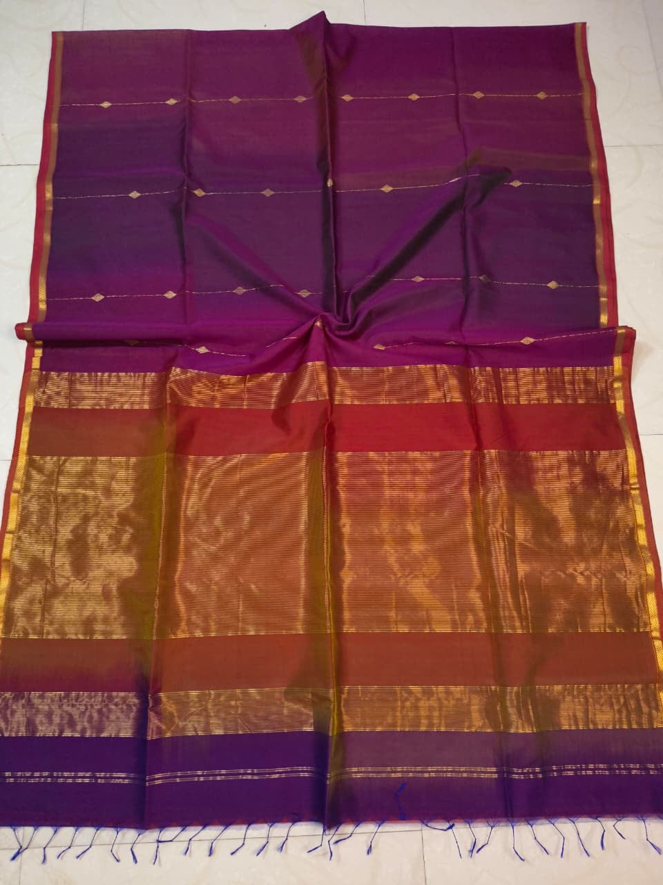 MS001 Handloom Maheshwari Saree!