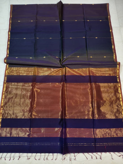 MS001 Handloom Maheshwari Saree!