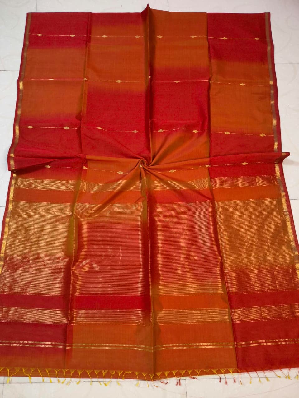 MS001 Handloom Maheshwari Saree!