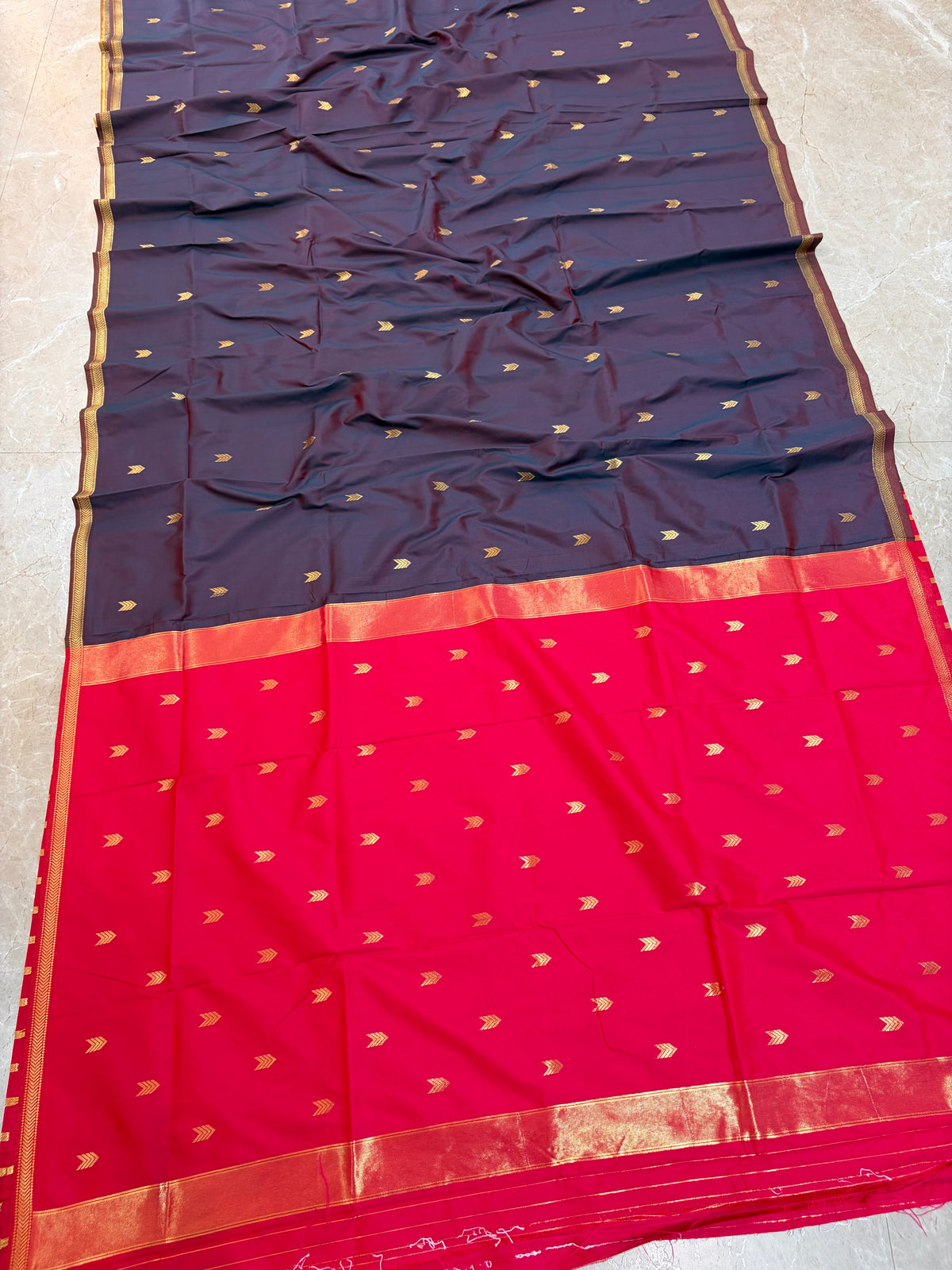 SMS01 Silk Maheshwari Saree