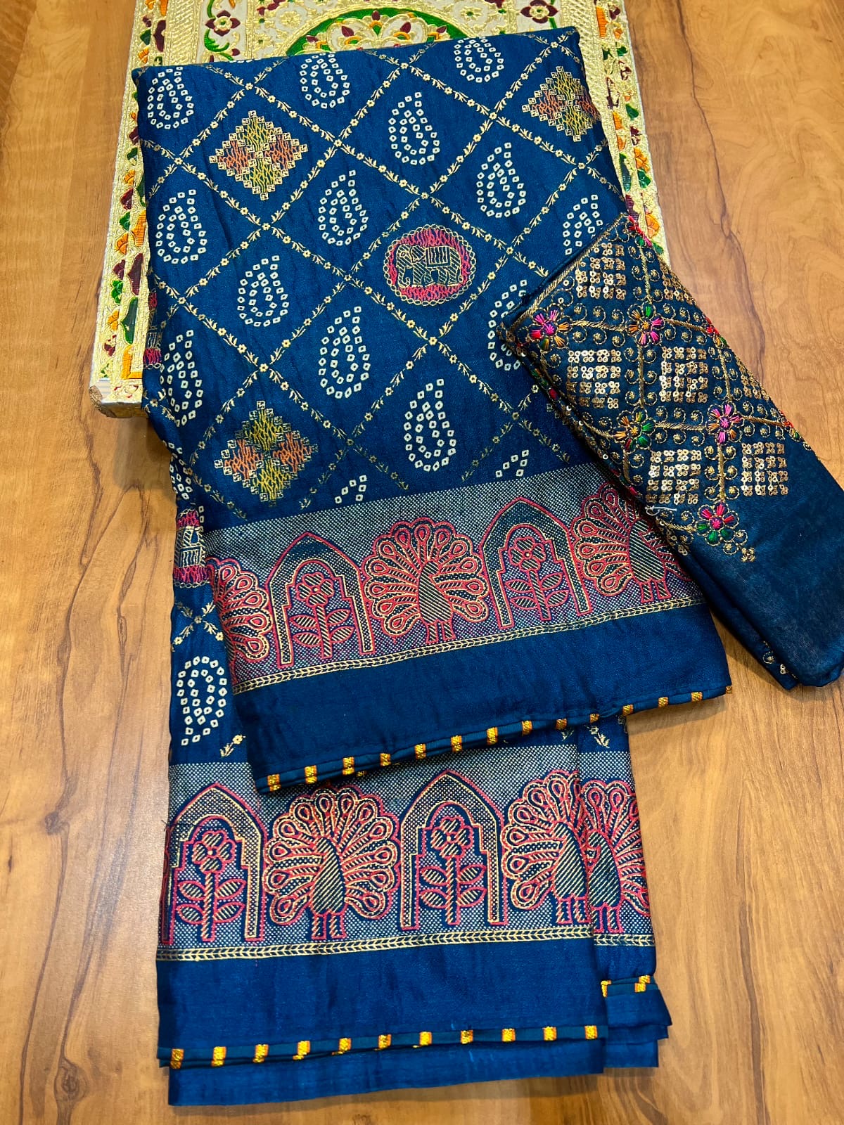 BS001 Bandhani Saree!