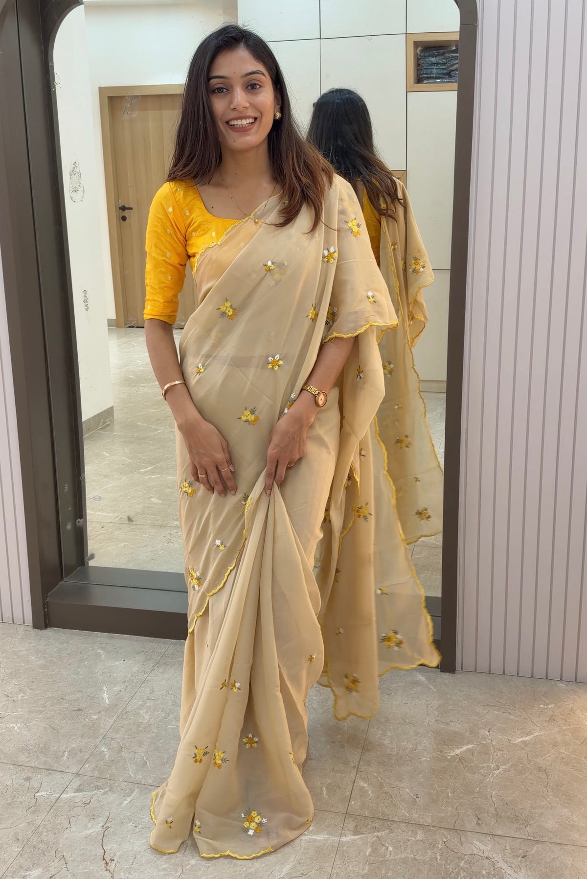 GS005 Special Georgette Saree !!