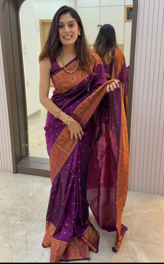 KJP01  TANA KANJIVARAM PAITHANI
